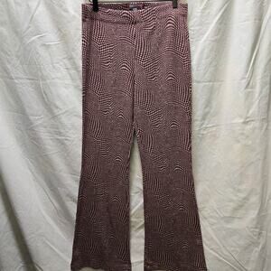 Urban Outfitters | stretch flare | highrise | pattern | large